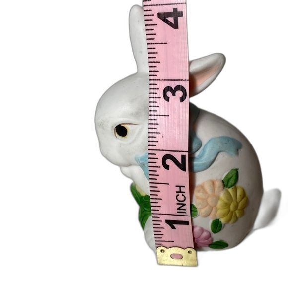 EASTER Fitz/Floyd OCI Omnibus Set 4 Bunny Collection Porcelain Figurines Taiwan - Picture 10 of 11